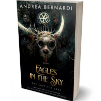 3D view of Premade Fantasy Book Cover - Woodsmoke