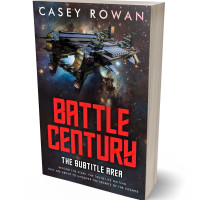 3D view of Premade Science Fiction Book Cover - Baltic Sea