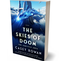 3D view of Premade Science Fiction Book Cover - Ziggurat