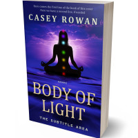 3D view of Premade Health & Mind & Body Book Cover - Jacksons Purple