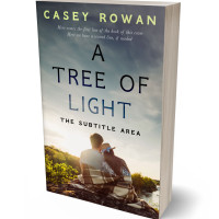 3D view of Premade Romance Book Cover - Fuscous Gray