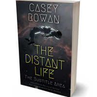 3D view of Premade Science Fiction Book Cover - Shark