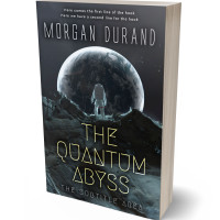 3D view of Premade Science Fiction Book Cover - Outer Space