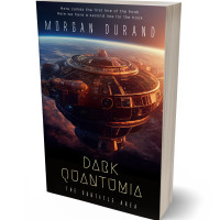 3D view of Premade Science Fiction Book Cover - Bastille