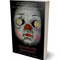 3D view of Premade Horror Book Cover - Zorba