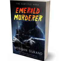 3D view of Premade Mystery & Thriller & Suspense Book Cover - Bunker