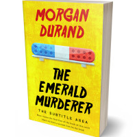 3D view of Premade Mystery & Thriller & Suspense Book Cover - Ripe Lemon