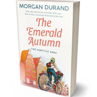 3D view of Premade Teen & Young Adult Book Cover - Vista White