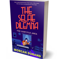 3D view of Premade Teen & Young Adult Book Cover - Violent Violet