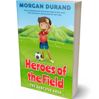 3D view of Premade Teen & Young Adult Book Cover - Atlantis