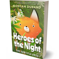 3D view of Premade Nature Book Cover - Fern Frond