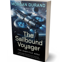 3D view of Premade Science Fiction Book Cover - Mirage