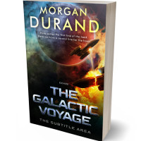 3D view of Premade Science Fiction Book Cover - Thunder