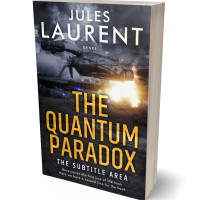 3D view of Premade Science Fiction Book Cover - Shark