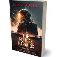 3D view of Premade Science Fiction Book Cover - Mine Shaft