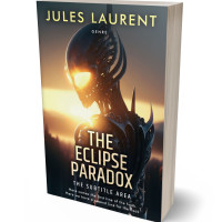 Tablet view of Calico #32197 - Premade Science Fiction Book Cover