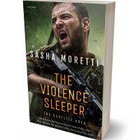 3D view of Premade Action & Adventure Book Cover - Rangoon Green #32217 | BookCoverZone