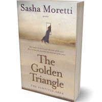 3D view of Premade Fantasy Book Cover - Vanilla