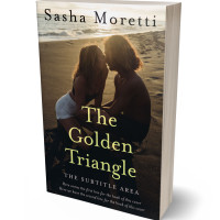 3D view of Premade Romance Book Cover - Akaroa