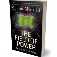 3D view of Premade Sports & Fitness Book Cover - Thistle Green