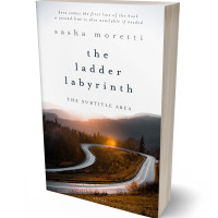 3D view of Premade Nature Book Cover - Pearl Bush