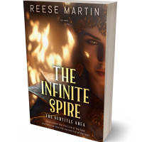 3D view of Premade Fantasy Book Cover - Putty