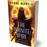 3D view of Premade Fantasy Book Cover - Ronchi #32349 | BookCoverZone