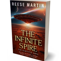 Tablet view of Cedar #32357 - Premade Science Fiction Book Cover