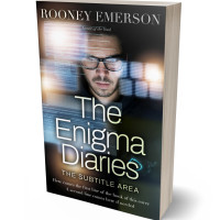 3D view of Premade Mystery & Thriller & Suspense Book Cover - Swirl