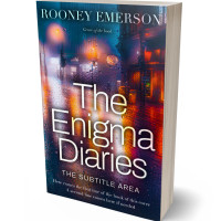 3D view of Premade Abstract Book Cover - Cameo