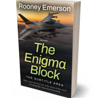 3D view of Premade Mystery & Thriller & Suspense Book Cover - Laser