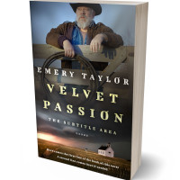 3D view of Premade Western Book Cover - Tuatara