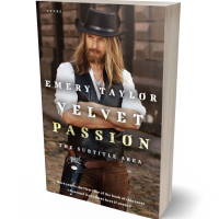 3D view of Premade Historical Book Cover - English Walnut