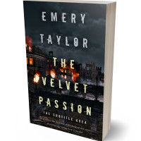 3D view of Premade Apocalyptica Book Cover - Shark