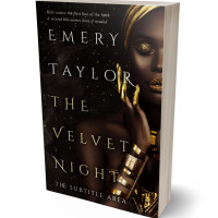 3D view of Premade Fantasy Book Cover - Night Rider
