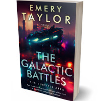 3D view of Premade Science Fiction Book Cover - Mirage