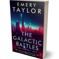 3D view of Premade Science Fiction Book Cover - Haiti