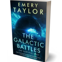 3D view of Premade Science Fiction Book Cover - Black Pearl