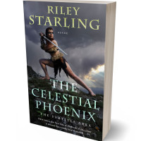 3D view of Premade Fantasy Book Cover - Tuna