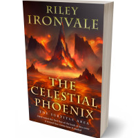 3D view of Premade Fantasy Book Cover - Cedar