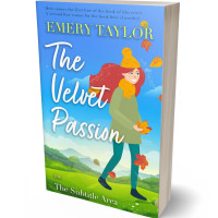 3D view of Premade Chick Lit Book Cover - Picton Blue