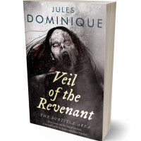 3D view of Premade Horror Book Cover - Mine Shaft