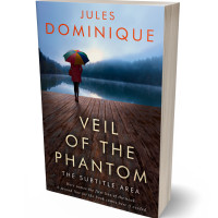 3D view of Premade Literary Fiction Book Cover - Thunder