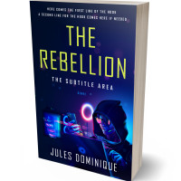 3D view of Premade Science Fiction Book Cover - Deep Cove