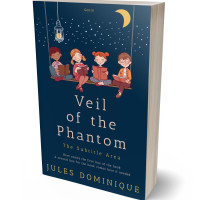 3D view of Premade Children's Book Cover - Tarawera