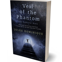 3D view of Premade Science Fiction Book Cover - Mirage