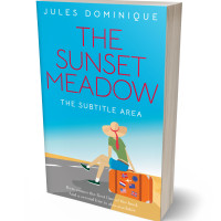 3D view of Premade Travel Book Cover - Cerulean