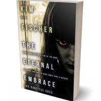 3D view of Premade Mystery & Thriller & Suspense Book Cover - Log Cabin