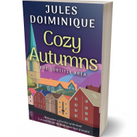 3D view of Premade Literary Fiction Book Cover - Martinique