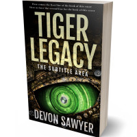 Tablet view of Chino #32681 - Premade Science Fiction Book Cover